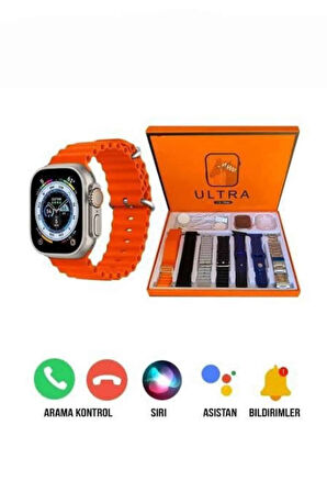 Unısex 7 Kordonlu Çok Fonksiyonlu Nabız Ölçer Uyku ve Sağlık Takibi