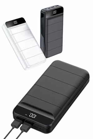 50.000 Mah Powerbank Turbo Hızlı Led Göstergeli Android İOS Uyumlu Taşınabilir
