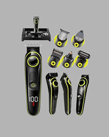 Erkek Bakım Seti – Kablosuz Şarjlı Tıraş Makinesi Su Geçirmez ve Sessiz Moto
