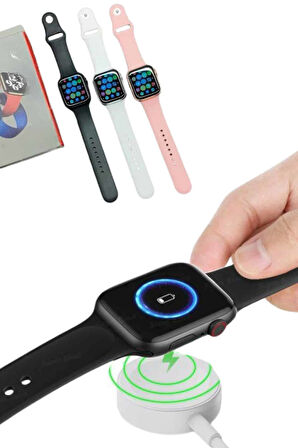 1.83 İnç Akıllı Saat Android ve İOS Uyumlu Çağrı Cevaplayabilen Adımsayar G