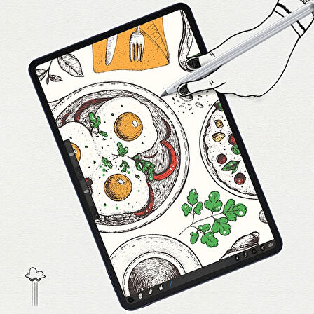 ALLY MatePad Pro 10.4 Paper Like Film Darbe Emici Pet Ekran Koruyucu-(5775)