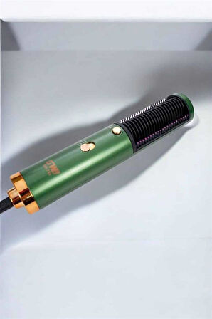 Fön Tarak Saç Düzleştirici Üflemeli Fön Makinesi Sıkı Dişli Taşınabilir