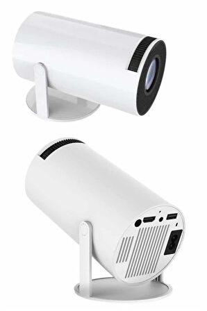 Ayaklı Projeksiyon Taşınabilir Mini Projektör Sinema Projektörü Android