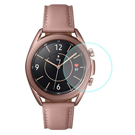 Ally Sm Galaxy Watch 3 41mm Kırılmaz Cam Ekran Koruyucu-(5775)