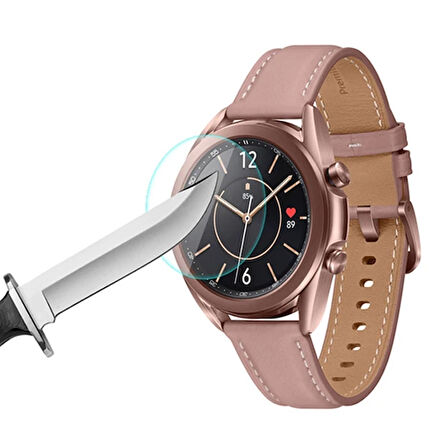 Ally Sm Galaxy Watch 3 41mm Kırılmaz Cam Ekran Koruyucu-(5775)