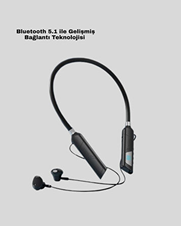 Bluetooth 5.1 Kablosuz Kulaklık – Net Ses ve Güçlü Bağlantı