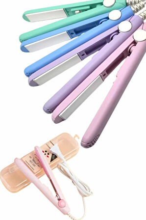 Seyahat Tipi Taşınabilir Saç Düzleştirici Saç Şekillendirici Yüksek Isı Aya