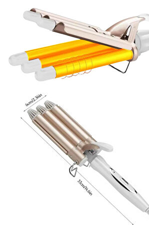 Wag Maşa Yeni Nesil Yüksek Isı Ayarlı Seramik Kaplama Saç Şekillendirici Doğa