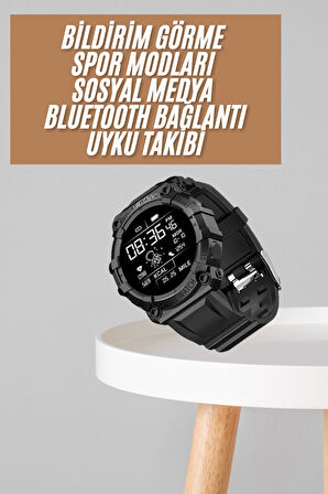 Yeni Nesil Çok Fonksiyonlu Uyku ve Sağlık Takibi Yapabilen Siyah