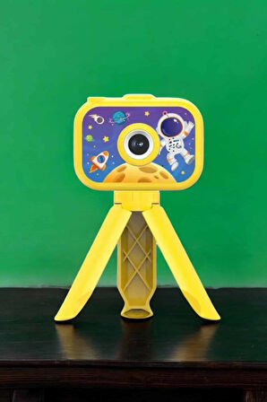 Ayaklı Mini Fotoğraf Makinesi Çocuk Için Eğitici Video Kamera (Kopya)