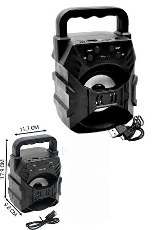 Bluetooth Hoparlör Android ve İOS Uyumlu Ses Bombası USB Girişli Taşınabilir