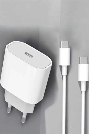 Güç Adaptörü ve Kablosu Şarj Aleti 15/15 Pro Max Uyumlu Hızlı Şarj