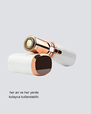 Taşınabilir Yüz ve Kaş Epilatörü – Acısız Tüy Temizleme