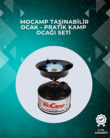 220 gr Gaz Tüpüyle 4 Saat Yanabilen Verimli Kamp Ocağı
