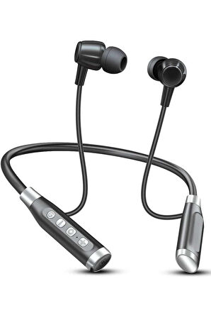 Boyun Bantlı Kulak İçi Kablolu Yüksek Ses Kaliteli Bluetooth Kulaklık