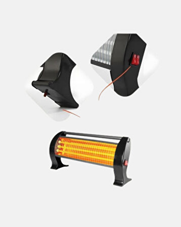 1200 Watt Ayak Isıtıcı – Hızlı Isınma 2 Yıl Garantili ve Şık Tasarım