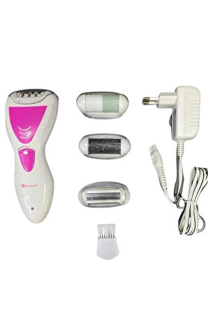 4 Başlıklı Lazer Öncesi Kısaltma Epilasyon Aleti Epilatör Çok Amaçlı