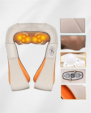 Vücut Masaj Aleti – Ergonomik Tasarım Güçlü Ovmalı Masaj Teknolojisi