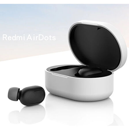 Ally Xiaomi Redmi Airdots için Silikon koruma Kılıfı-(5775)