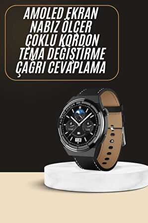 Çoklu Kordon Hediyeli Akıllı Saat Çağrı Cevaplama Müzik Dinleme Dokunmatik Ek