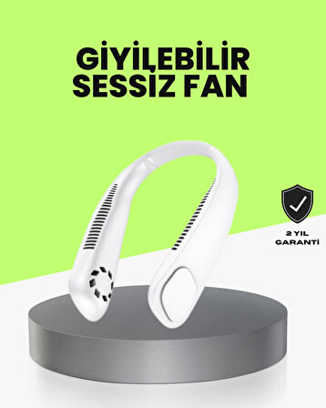 Bıçaksız Güvenli Tasarımlı Sessiz Boyun Fanı
