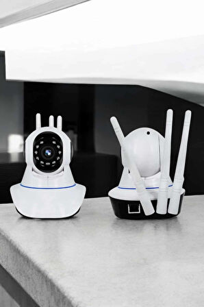 Wifi Kamera Ev Kamerası Gece Görüşlü Kablosuz Bebek Izleme Kamerası