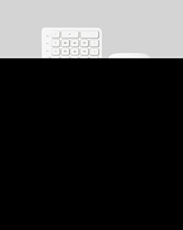 USB Alıcılı Kablosuz Klavye Mouse - Geniş Uyumluluk Sessiz Tuşlar