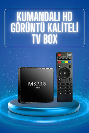 Android Tv Smart Box Kablosuz MX Box Android Tv Smart Box