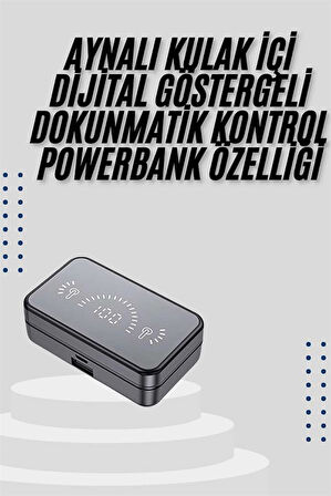 İos Android Uyumlu Bluetooth Kulaklık Kablosuz Kulaklık Yüksek Basslı