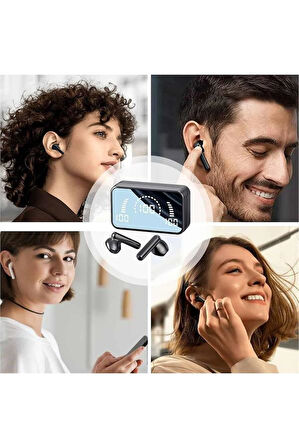 İos Android Uyumlu Bluetooth Kulaklık Kablosuz Kulaklık Yüksek Basslı