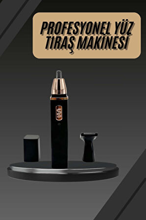 Burun Kulak Kıl Tüy Temizleme Ve Tıraş Makinesi Mini Paslanmaz Çelik