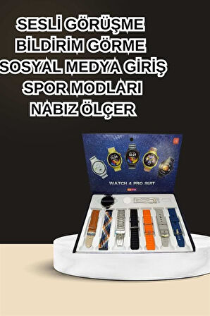 Dokunmatik Akıllı Saat Yeni Nesil Kulaklık Kampanyası Bluetooth Bağlantılı AN