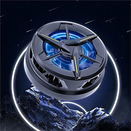 CX01 Manyetik Cep Telefon Soğutma Fanı Radyatör Soğutucu-(5775)