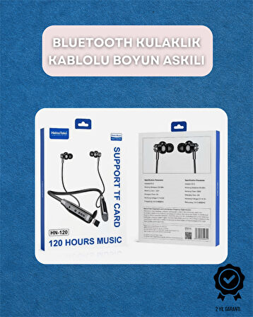 Bluetooth 5.0 Kablosuz Kulaklık – Uzun Pil Ömrü ve Ergonomik Tasarım
