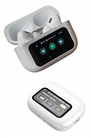 Dokunmatik Ekranlı Bluetooth Kulaklık TWS İOS Android Tüm Telefonlara Uyumlu Kul