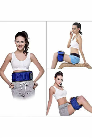 Göbek Eritme Aleti 5 Farklı Hız Ayarlı Sırt Bel Omuz ve Baldır Bölgelerine Uy