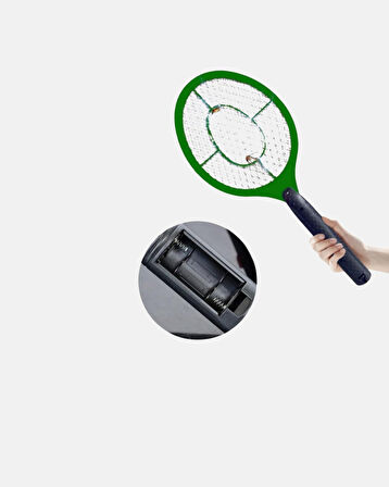 Pil ile Çalışan Elektronik Sinek Öldürücü – Çocuk ve Evcil Hayvan Dostu Ta