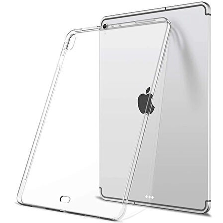 ALLY iPad Pro 11 inch (2021-2020-2018) Ultra Koruma Şeffaf Silikon Kılıf-(5775)
