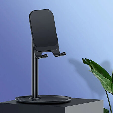 Usams Portatif Universal Metal Masaüstü Telefon Tablet Standı-(5775)
