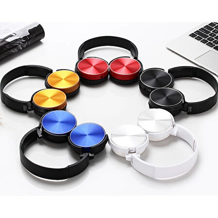 Ally 450 BT 5.0 Kablosuz Kulak Üstü Bluetooth Kulaklık-(5775)