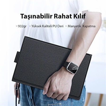 Dux Ducis SM Galaxy Tab S8 Plus-S7 Plus-S7 FE ile Uyumlu Bluetooth Klavye Touchpad K