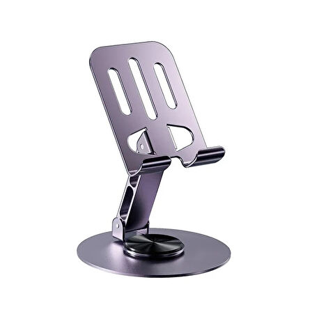 Ally 720 Derece Ayarlanabilir Alüminyum Telefon-Tablet Standı-(5775)