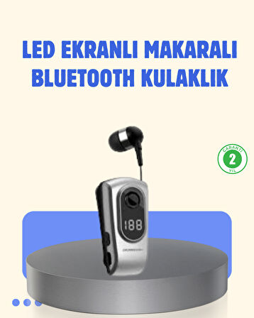 Titreşimli Bluetooth Kulaklık – Uzun Pil Ömrü Dijital Ekranlı Kablosuz Tasar?