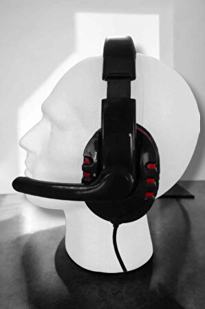 Yüksek Ses Kalitesi ve Aktif Gürültü Engelleme Özellikli Kablolu Mikrofonlu Kul