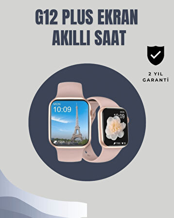 Su Geçirmez Akıllı Saat – 300 mAh Batarya Sesli Arama Uyku & Adım Takibi