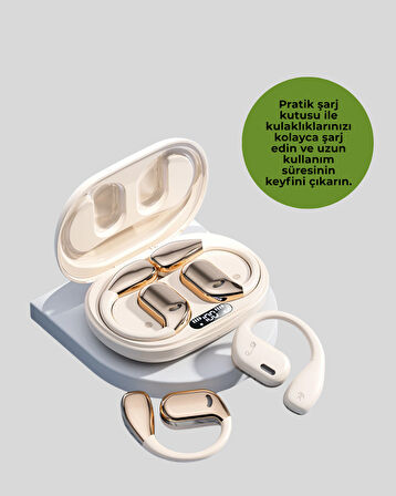 Bluetooth 5.4 Çeviri Kulaklığı LED Ekranlı