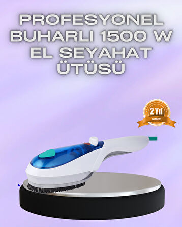 Kompakt Seyahat Tipi Buharlı Ütü Pratik Kırışıklık Açıcı