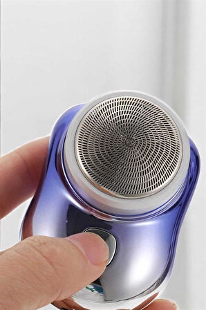 Tıraş Makinesi Mini Sıfır Sakal Yanak Tıraş Makinesi USB Şarjlı