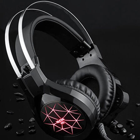 ALLY N1 RGB Gaming Kulaküstü Kablolu Oyuncu Kulaklığı Gürültü Engelleyici Ku