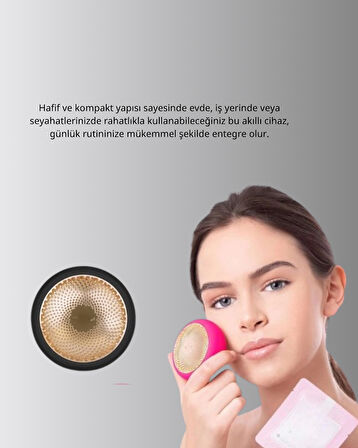 UFO Mini Akıllı Cilt Bakım Cihazı – LED Işık Terapisi ve Termal Maske Teknol